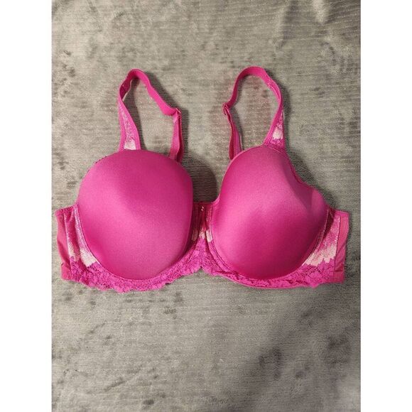Wacoal Basic Benefits Contour Lace Bra 853290 Pink Size 38C - Picture 1 of 3